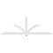 Ekena Millwork Redmond Architectural Grade PVC Gable Bracket, 108"W x 36"H x 4"D x 4"F, 8/12 Pitch GBP108X36X0404RED00 - alternate 2